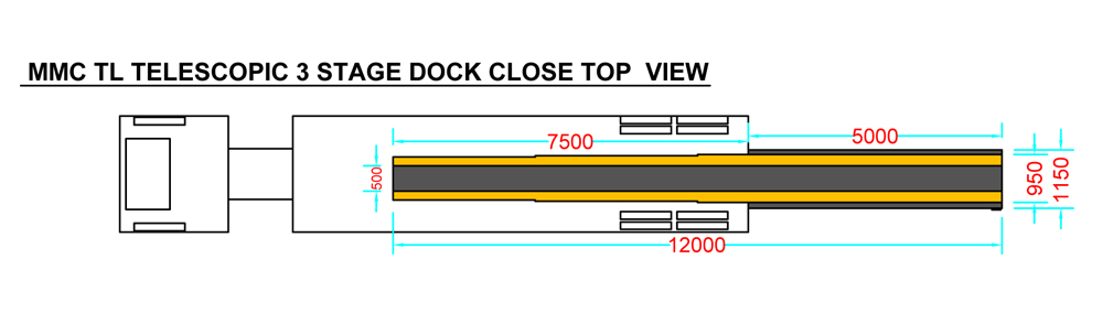 Truck Loaders 16p Telescopic - 3 Stage Dock